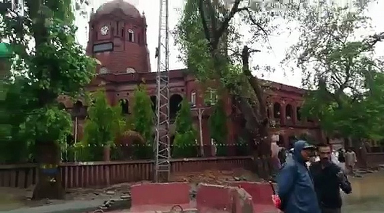 mall road after rain