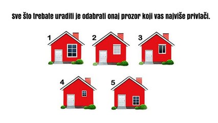 Odaberite PROZOR koji vam se najviše sviđa i otkrijte OVO o sebi!