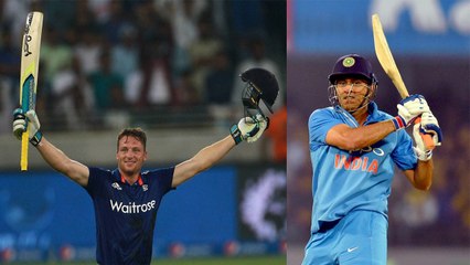 Descargar video: India vs England 1st T20: MS Dhoni vs Jos Buttler, Who is Best Finisher|वनइंडिया हिंदी