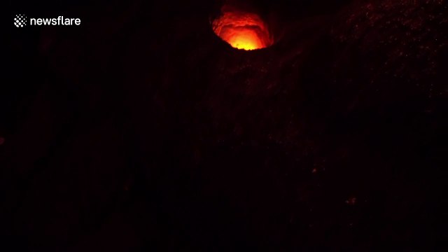 Rare geological formation known as lava tree spotted in Hawaii