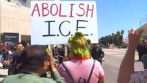 اعتقال متظاهرين في لوس أنجلوس بسبب سياسة ترامب حيال الهجرة