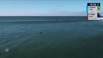 La vague à 7,43 d'Owen Wright vs. Ian Gouveia - Adrénaline - Surf