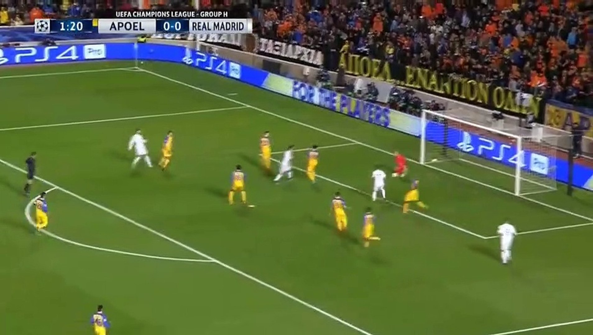 APOEL vs Real Madrid 0-6 All Goals - فيديو Dailymotion