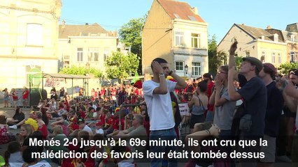 Les "Diables" belges reviennent de l'enfer pour défier le Brésil