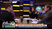 Chris Broussard on his pick to win the East now that LeBron is gone | NBA | UNDISPUTED