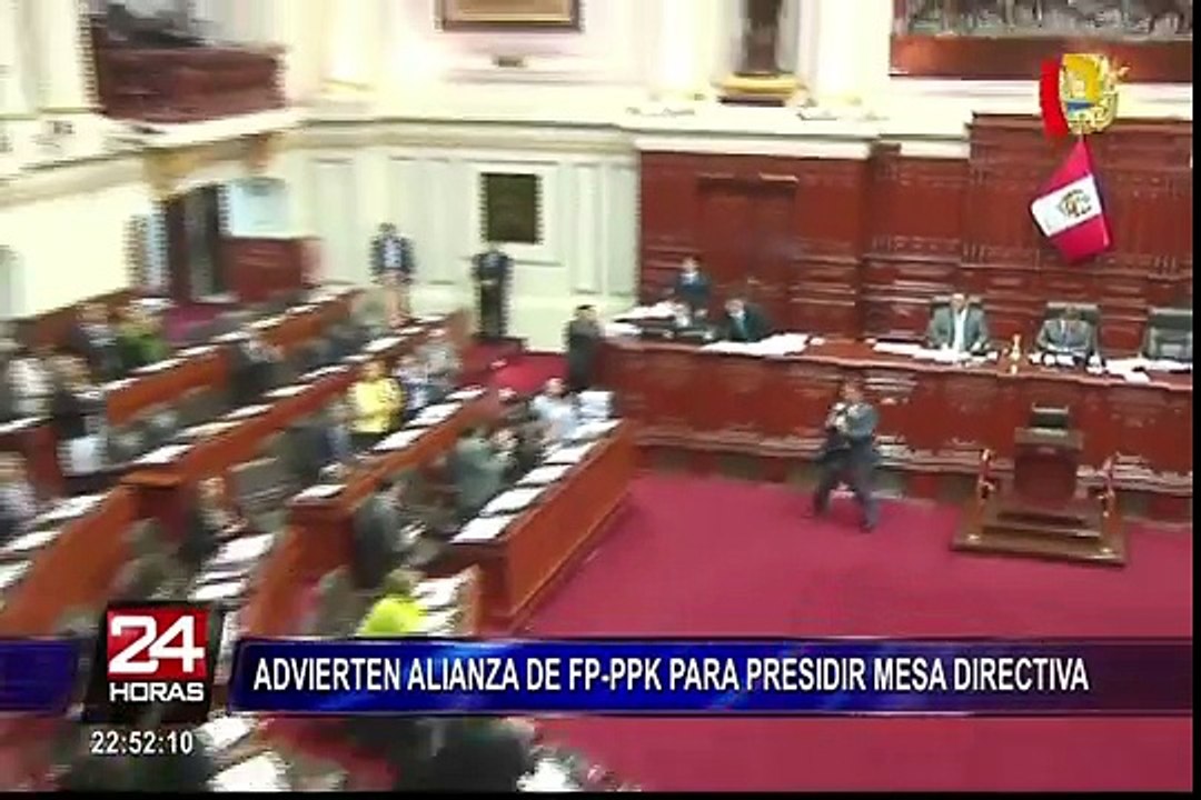 Congresistas advierten de posible alianza entre partido oficialista y fujimoristas para ocupar Mesa Directiva