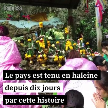 12 enfants et leur entraîneur coincés dans une grotte depuis 10 jours