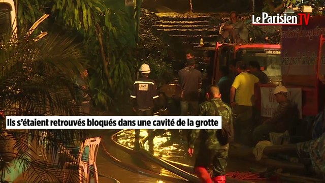 Thaïlande : les enfants coincés dans la grotte vont devoir encore y rester