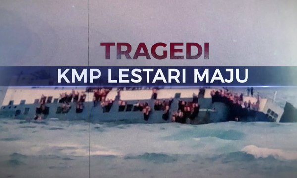 KMP Lestari Maju Kandas di Selat Selayar