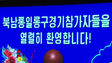 통일농구 방북단 평양 도착...北 "열렬히 축하" / YTN