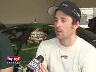 Patrick Dempsey Tests at Daytona