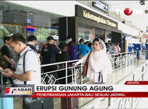Pasca Erupsi Gunung Agung, Bandara di Bali Masih Normal