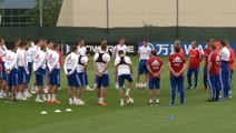 Russia prepare for Croatia quarter-final