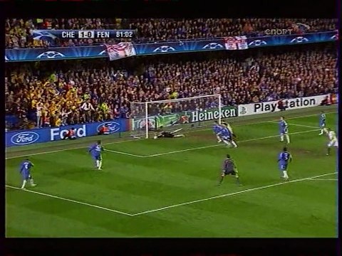 CHELSEA 2 - 0 FENERBAHÇE ŞAMPİYONLAR LİGİ 2007-2008 4. PART