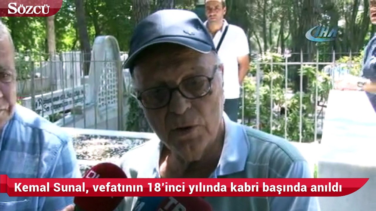 Kemal Sunal, vefatının 18’inci yılında kabri başında anıldı