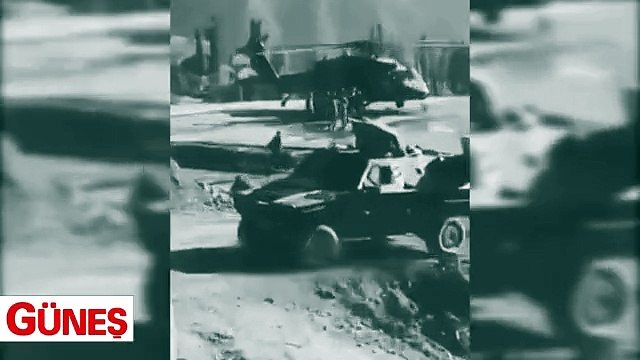 PKK'lı teröristlerin kıskıvrak yakalandığı o anlar kamerada