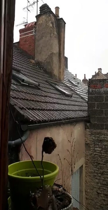 Grêle à Beaune