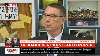 Evasion Redoine Faïd: "La traque peut être longue (...) Le commando était composé de 4 ou 5 personnes" (sous-directeur de la lutte contre la criminalité organisée)