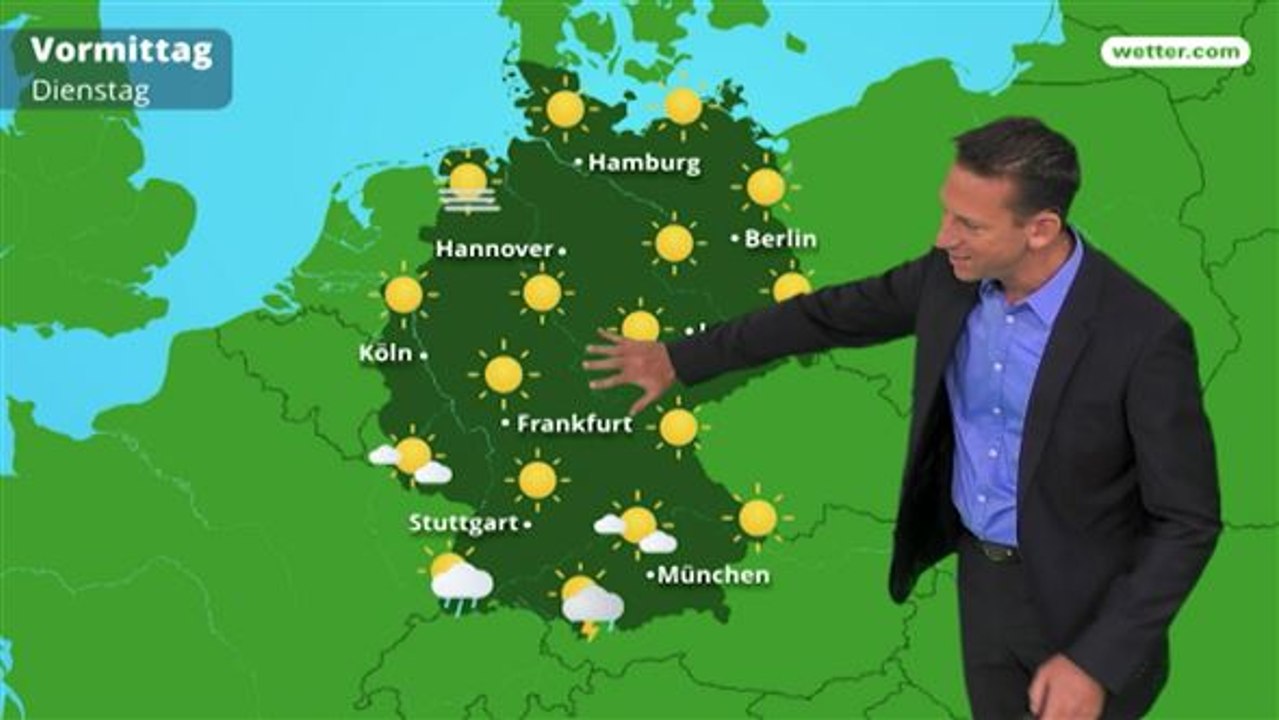 Das Wetter in Deutschland am 3. Juli 2018