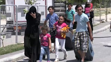 Suriyelilerin Türkiye'ye dönüşleri sürüyor - GAZİANTEP