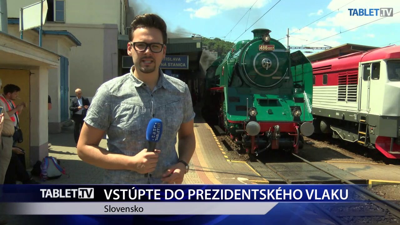 Historický Prezidentský vlak začal turné po Slovensku