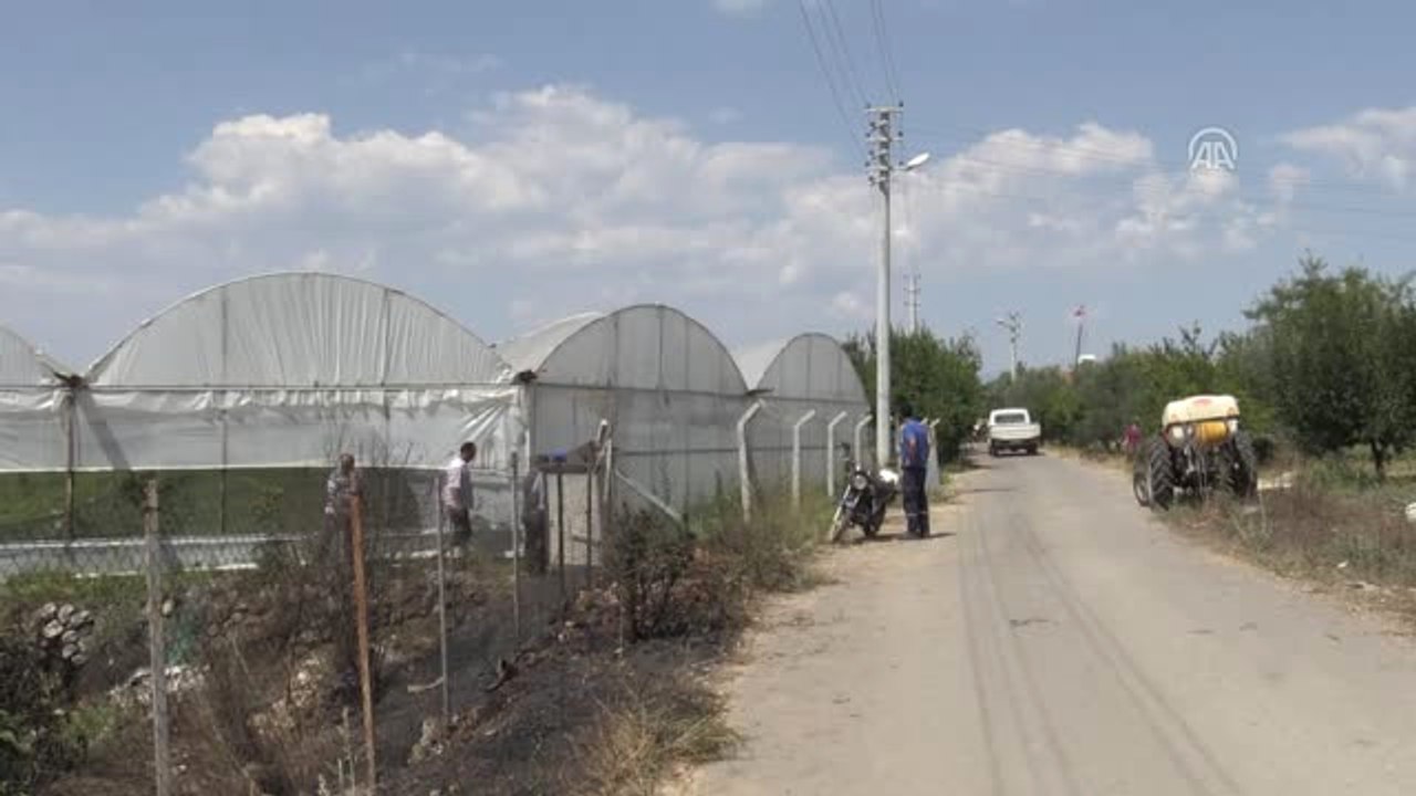 Nar Bahçesinde Başlayan Yangın Ormanlık Alana Sıçradı - Antalya
