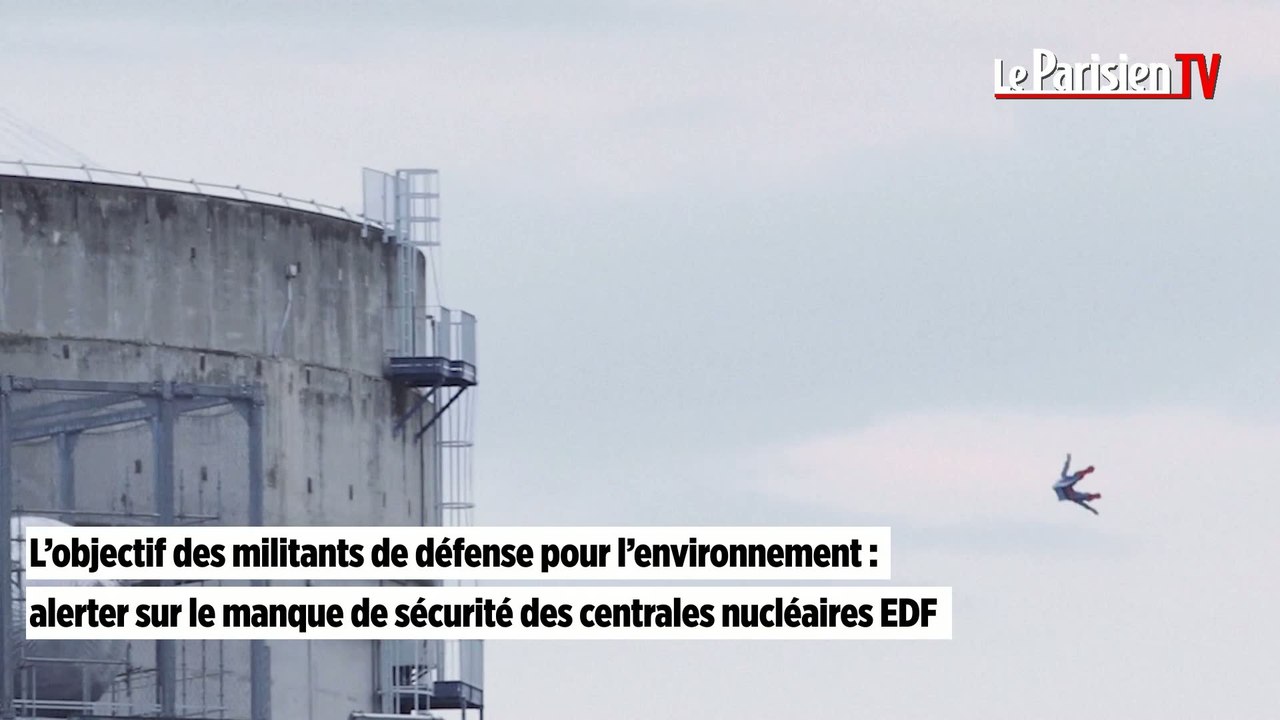 Un drone de Greenpeace s'est crashé sur une centrale nucléaire dans l'Ain