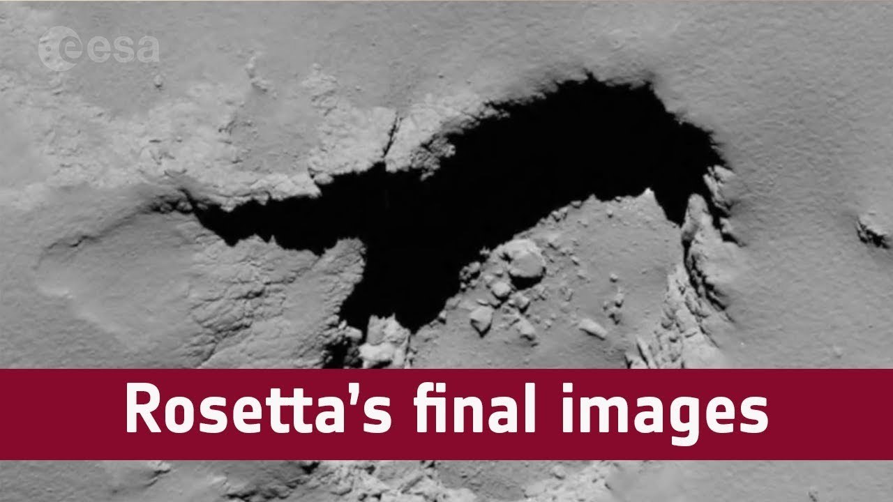 Rosetta’s Final Images - HD