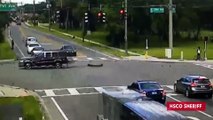 Watch Woman Fall Onto Intersection From Moving SUV And Get Dragged Back In