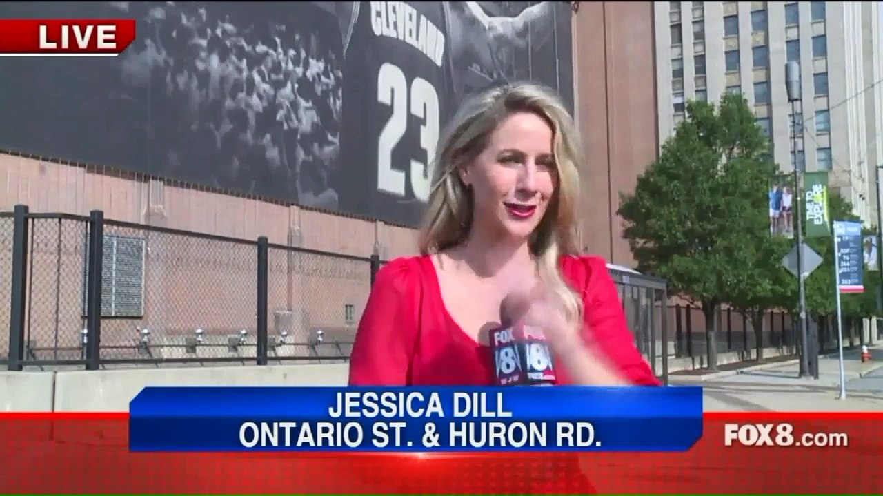 Iconic LeBron James Banner in Cleveland Being Removed