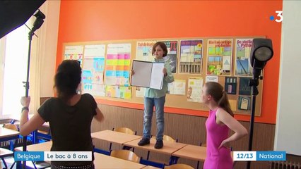 Belgique : à 8 ans, Laurent décroche l'équivalent du bac