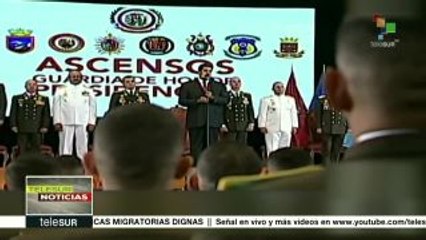 Venezuela:ascensos a profesionales de la Guardia de Honor Presidencial