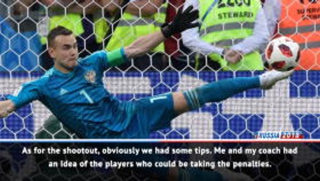Russia didn't practise penalties - Akinfeev