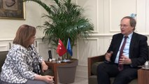 Fatma Şahin, AB Türkiye Delegasyon Başkanı Büyükelçi Berger’i ağırladı