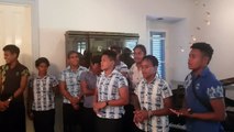 The Fiji Airways Men's and Women's 7s teams were hosted to a reception today by the Ambassador of France to Fiji His Excellency Mr Sujiro Seam ahead of the 2018