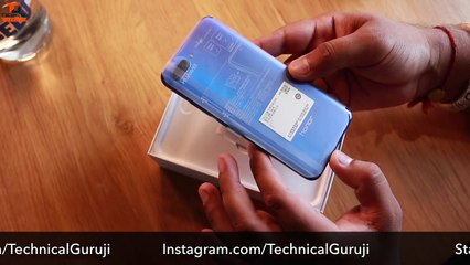 Honor 10 Unboxing and First Look - AI Based Phone Technical Guruji