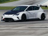 La Seat Cupra e-Racer (2018) en piste !