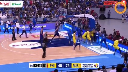 Un match de basket qui ne se passe pas comme prévu