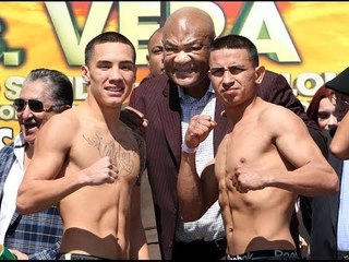 Julio Cesar Chavez Jr vs Bryan Vera (undercard weigh-in)