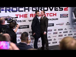 Froch v Groves Head to Head heats up