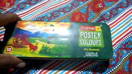 Poster colours (camel) for students unboxing in hindi ( 32 )