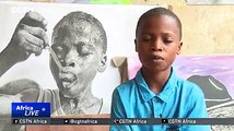 Waris Kareem, 11-year-old artist becomes a sensation in Lagos