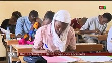 Démarrage des épreuves du Bac technique