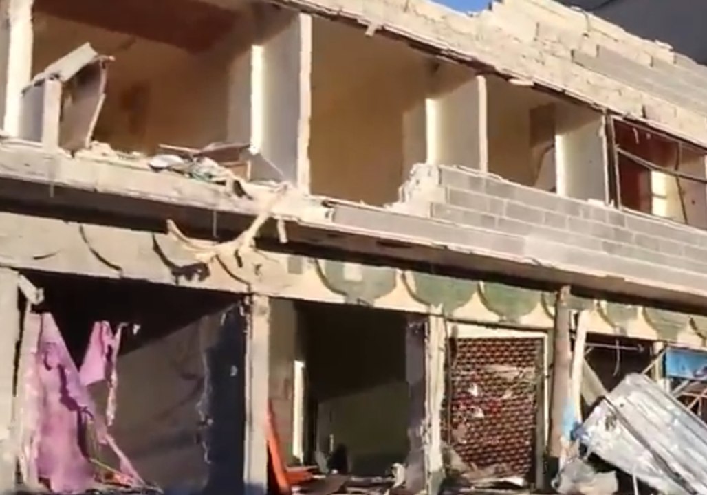 Syrian Government Offensive Reduces Town in Daraa Province to Rubble