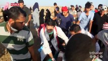 İsrail askerleri Türk bayrağını taşıyan genci vurdu