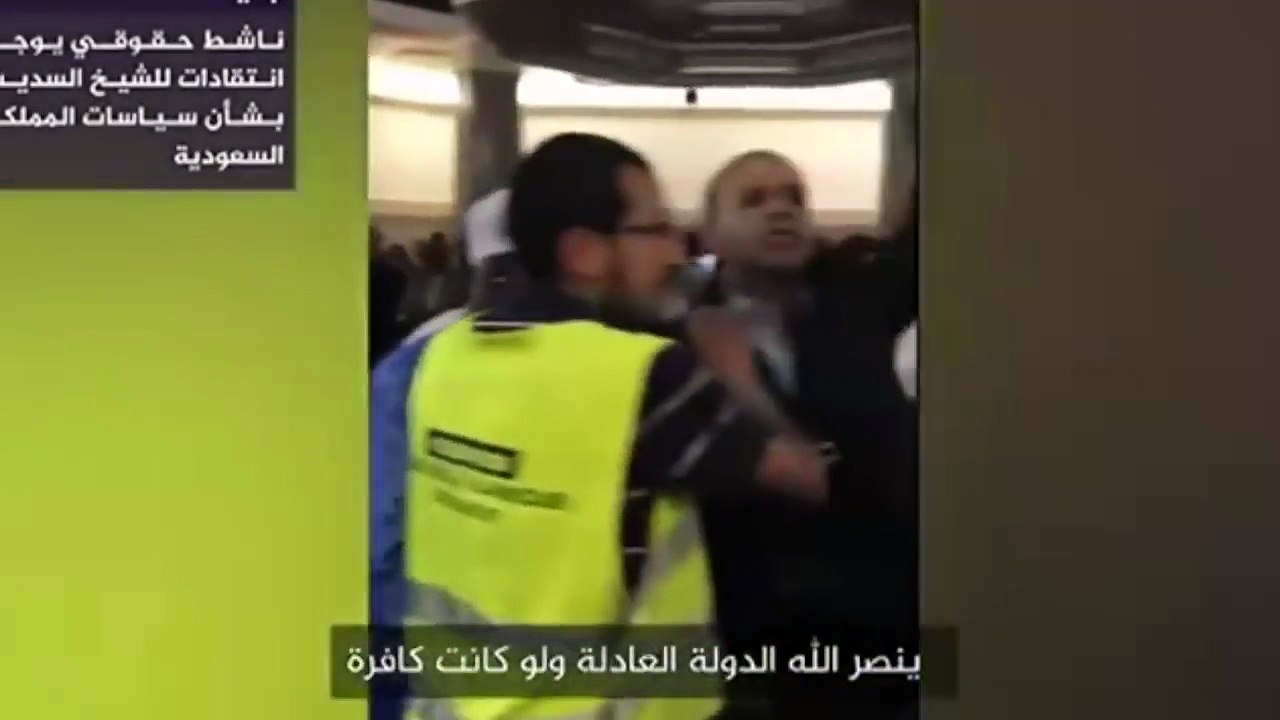 #صابر_مشهور: تعليقا على طرد الشيخ عبد الرحمن السديس من مسجد جنيف