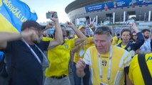 Le coin des supporters - Les Suédois en délire après leur qualification historique