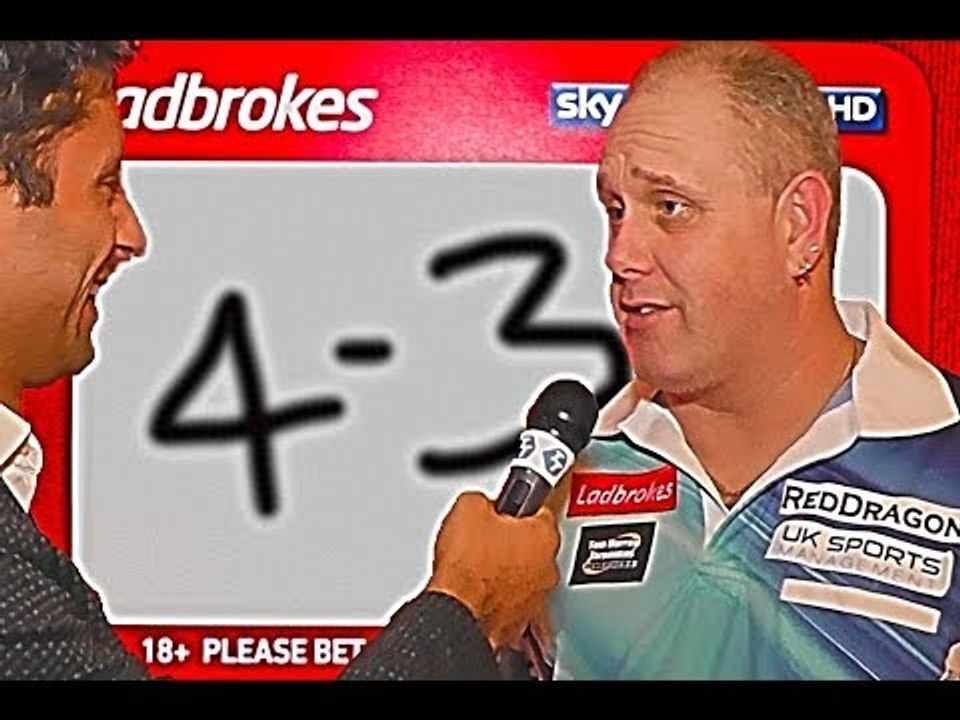 Darts- Ian Diamond White beats Kim Huybrechts
