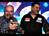 Darts - GARY ANDERSON after his victory over Brendan Dolan