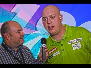 Darts- MICHAEL VAN GERWEN WINS 4-1 AGAINST KEVIN MCDINE